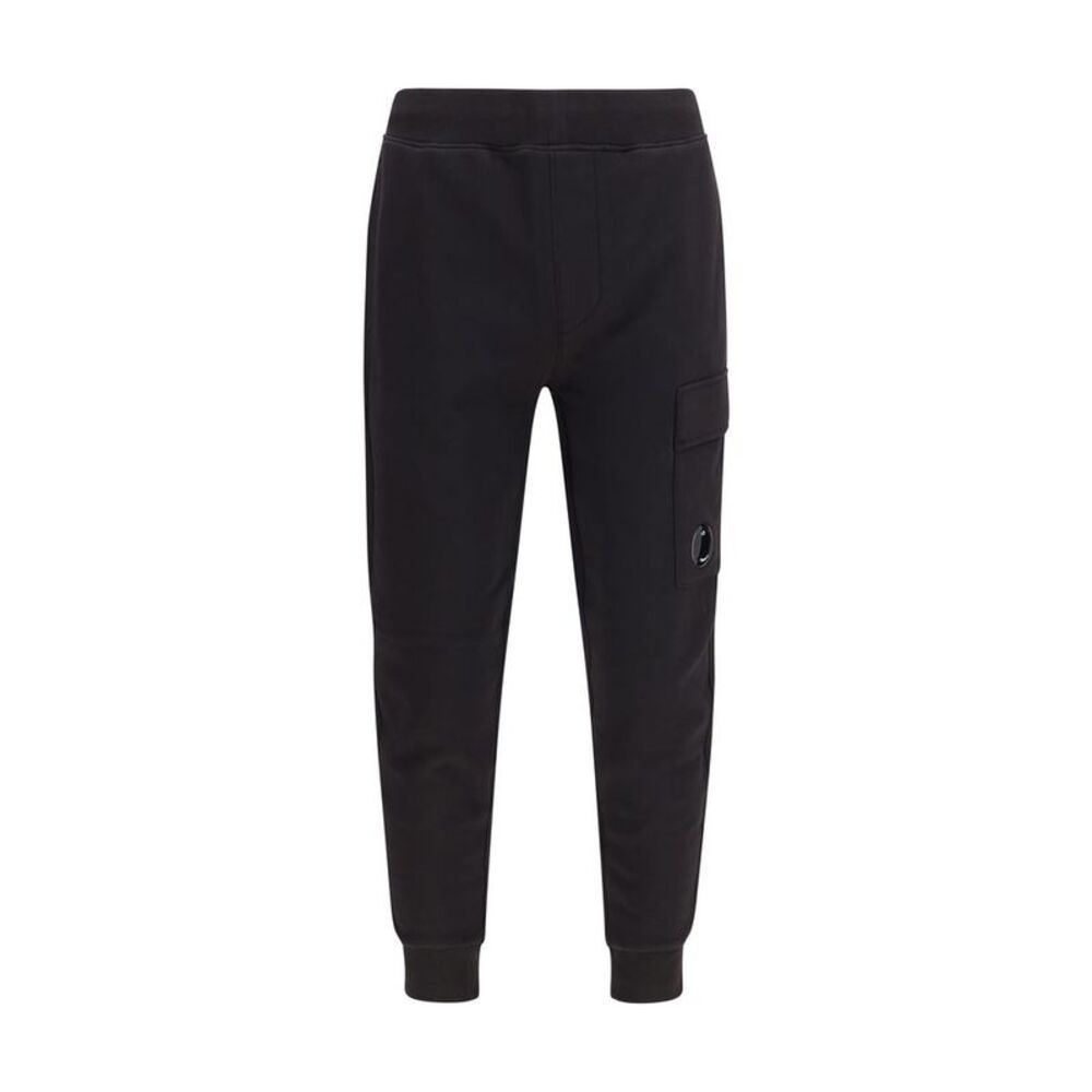 C.P. Company Black Cotton Cargo Men's Pants